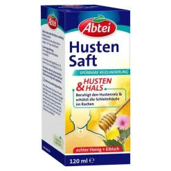 Abtei Husten Saft Eibisch Honig, 120 ml