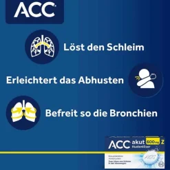 ACC akut 600 mg Z Hustenlöser, Brausetabletten, 10 St