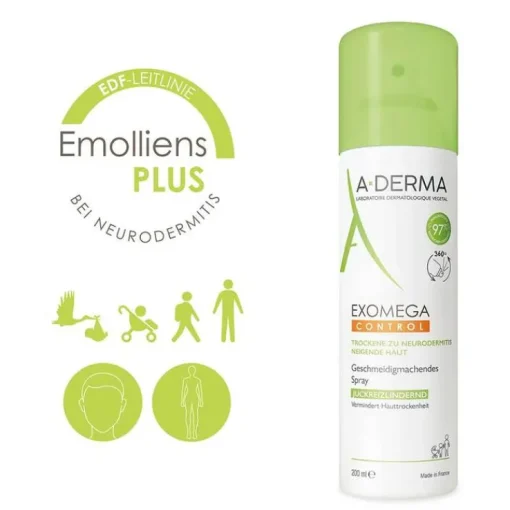A-Derma Exomega Control Spray, 200 ml