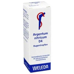 Argentum nitricum D 4 Augentropfen, 10 ml
