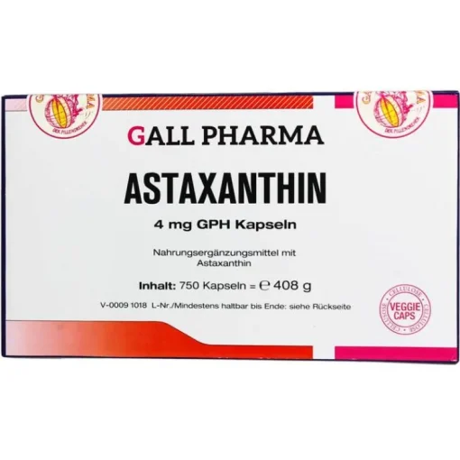 Astaxanthin 4 mg GPH Kapseln, 750 St