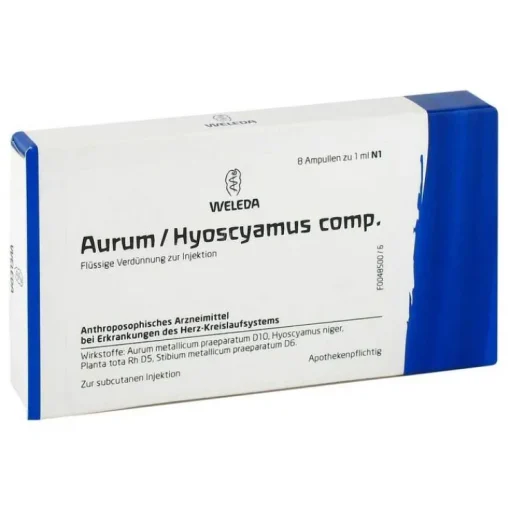 Aurum / Hyoscyamus comp. Ampullen, 8X1 ml