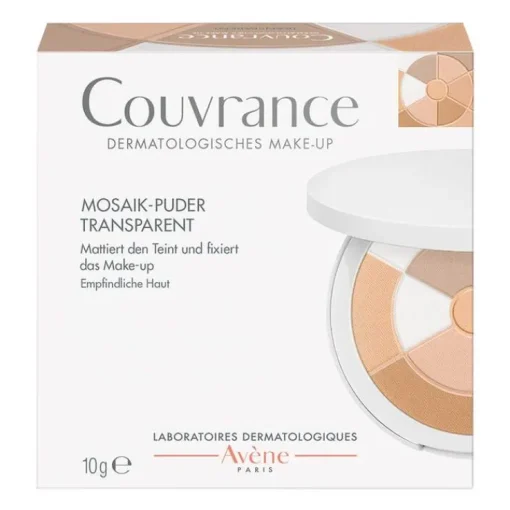 Avene Couvrance Mosaik-Puder transparent mit Schwämmchen, 10 g
