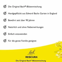 Bachblüten Original Rescura Night Kids Tropfen alkoholfrei , 10 ml