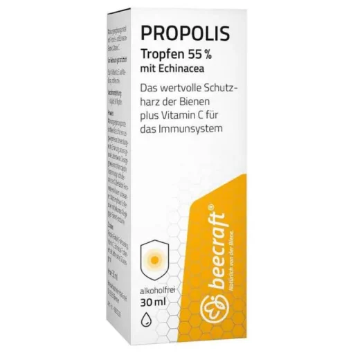 Beecraft Propolis Tropfen 55% plus Echinacea, 30 ml