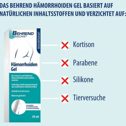 Behrend Hämorrhoiden-Gel, 30 ml