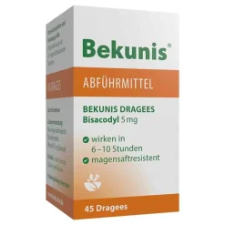 Bekunis Dragees Bisacodyl 5 mg, 45 St