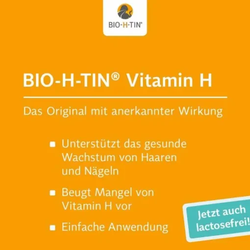 BIO-H-TIN® Vitamin H 2,5 mg Tabletten, 28 St