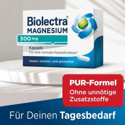 Biolectra Magnesium 300 Kapseln, 20 St
