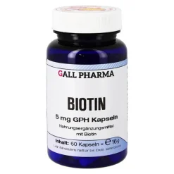 Biotin 5 mg GPH Kapseln, 60 St