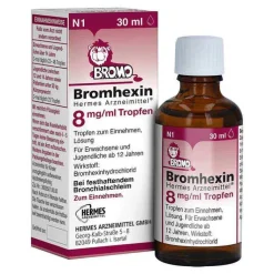 Bromhexin HERMES Arzneimittel® 8 mg/ml Tropfen, 30 ml