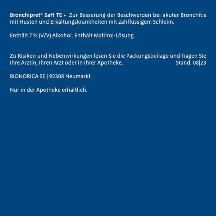Bronchipret Saft TE, 50 ml