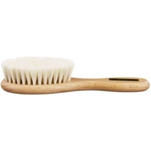 Bürste Baby Holz + Ziegenhaar, 1 St