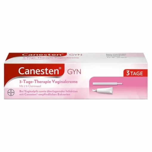 Canesten GYN 3-Tage-Therapie Vaginalcreme bei Scheidenpilz, 20 g