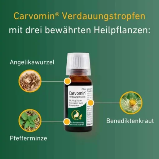 Carvomin® Verdauungstropfen, 2X50 ml