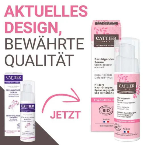 Cattier beruhigendes Serum, 30 ml