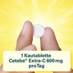 Cetebe Extra-C 600 mg Kautabletten, 120 St