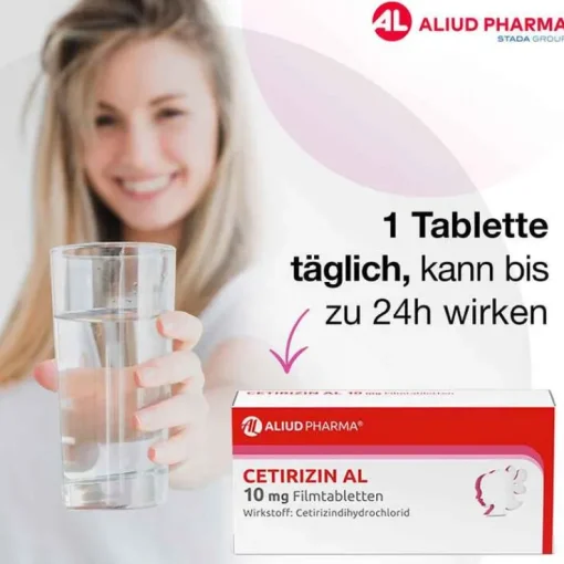CETIRIZIN AL 10 mg Filmtabletten, 20 St