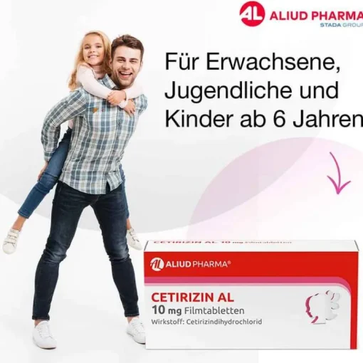 CETIRIZIN AL 10 mg Filmtabletten, 20 St
