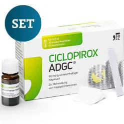 CICLOPIROX ADGC® 80 mg/g wirkstoffhaltiger Nagellack, 6.6 ml