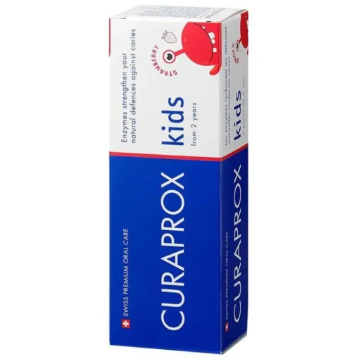 Curaprox kids Zahnpasta Erdbeere ab 2 Jahre 950ppm, 60 ml