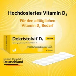Dekristolvit D3 2.000 I.E. Tabletten, 90 St
