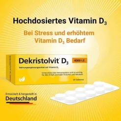 Dekristolvit D3 4.000 I.E. Tabletten, 60 St