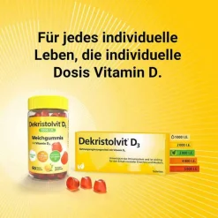 Dekristolvit D3 1000 I.E. Weichgummis, 60 St