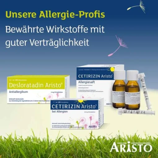 Desloratadin Aristo® Antiallergikum 5 mg Filmtabletten, 100 St