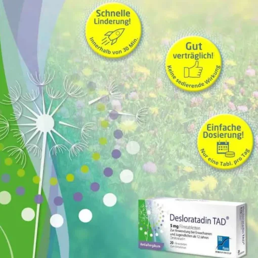 Desloratadin TAD® 5 mg Filmtabletten, 100 St