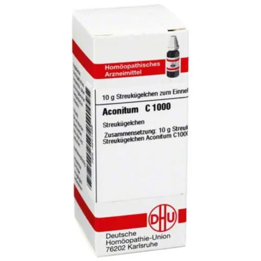 DHU Aconitum C 1000 Globuli, 10 g