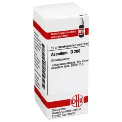DHU Aconitum D 200 Globuli, 10 g