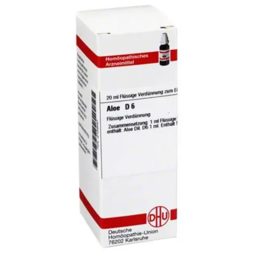 DHU Aloe D 6 Dilution, 20 ml