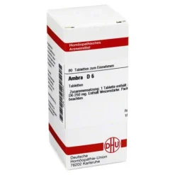 DHU Ambra D 6 Tabletten, 80 St