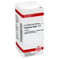 DHU Arsenicum album D 6 Tabletten, 80 St