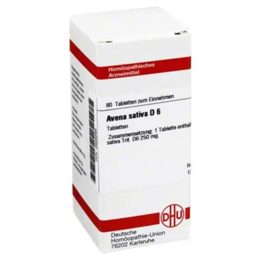 DHU Avena sativa D 6 Tabletten, 80 St