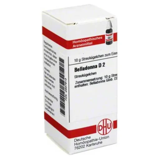 DHU Belladonna D 2 Globuli, 10 g