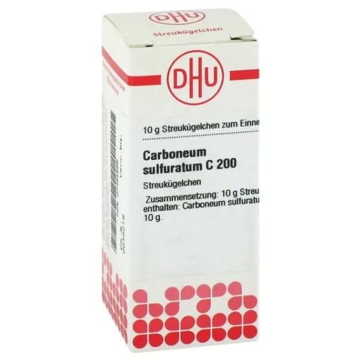 DHU Carboneum sulfuratum C 200 Gl, 10 g