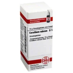 DHU Corallium rubrum D 12 Globuli, 10 g