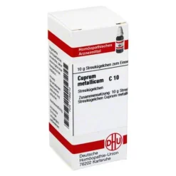 DHU Cuprum metallicum C 10 Globuli, 10 g