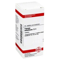 DHU Cuprum metallicum D 4 Tabletten, 80 St