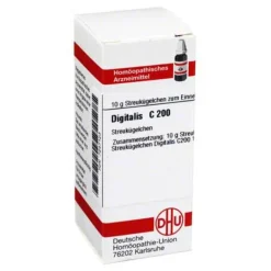 DHU Digitalis C 200 Globuli, 10 g