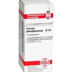 DHU Ferrum phosphoricum C 10 Globuli, 10 g