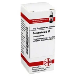 DHU Gelsemium D 10 Globuli, 10 g