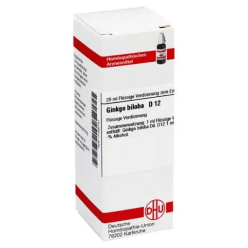 DHU Ginkgo biloba D 12 Dilution, 20 ml