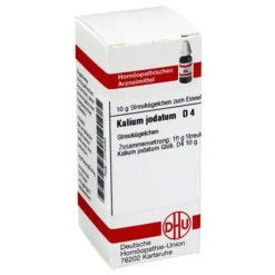 DHU Kalium jodatum D 4 Globuli, 10 g