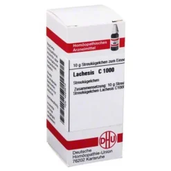 DHU Lachesis C 1000 Globuli, 10 g