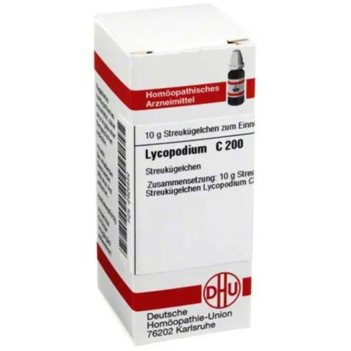 DHU Lycopodium C 200 Globuli, 10 g