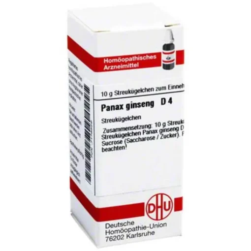 DHU Panax Ginseng D 4 Globuli, 10 g