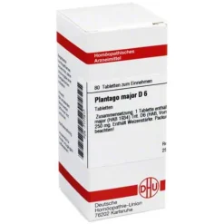 DHU Plantago Major D 6 Tabletten, 80 St